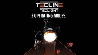 Tecline Teclight - 3 modes of operation