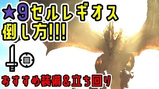 ☆9歴戦セルレギオスの倒し方＆おすすめ装備！【片手剣】【MHWs】【モンスターハンターワイルズ】