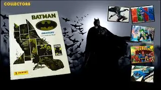 BATMAN, К 80-ЛЕТНЕМУ ЮБИЛЕЮ ИЗДАНИЯ - ПОЛНАЯ КОЛЛЕКЦИЯ СТИКЕРОВ