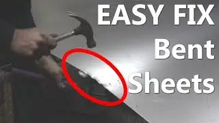 My Trick for FIXING BENT SHEETS