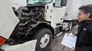Exterior Truck Items Pre-Trip CDL class A