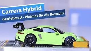 Carrera Hybrid: Getriebetest - Welches solltest du für die beste Rundenzeit wählen?