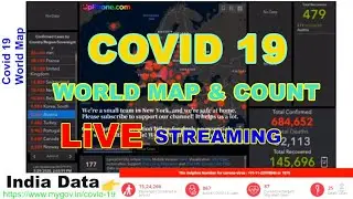 CORONAVIRUS LIVE MAP : DEATH & RECOVERIES WORLDWIDE including INDIA GOVT DATA