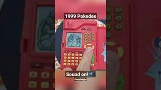 Pokemon Pokedex 1999 | Pokemon 1-150 | Charizard | Tiger Electronics | Nostalgia #shorts