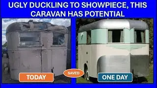 1938 vintage caravan, episode 1 clear out