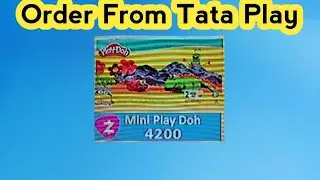 Order a Mini Play Doh From Tata Play Zettos Rewards Program|Tata Play Binge|