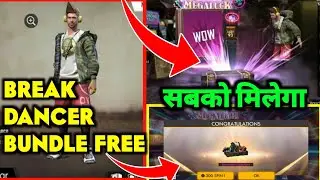 HOW TO GET VINTAGE BREAK DANCER BUNDLE , 10000 DIAMONDS AND EMOTES FOR FREE