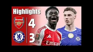 Arsenal vs Chelsea 4-3 - All Goals & Highlights - 2026 EPL CUP  PREDICTION