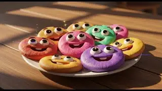 Count the Cookies on the Plate 🍪🔢 | Numbers Song for Kids | Learn 123 with Fun