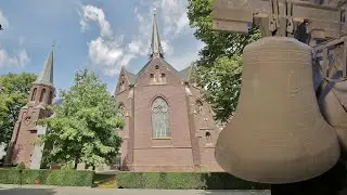 Mönchengladbach-Hehn (D), kath. Wallfahrtskirche St.Mariä Heimsuchung - Vollgeläute