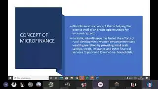 Microfinance/CONCEPT/DEFINITION/ROLE OF MICROFINANCE/ CONVENTIONAL VS. MICRO FINANCE MODEL