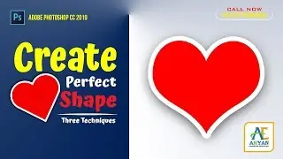 How to Create a Perfect Heart Shape in Adobe Photoshop CC 2019 | Bangla Tutorial