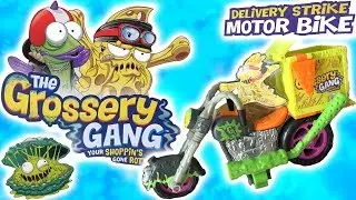 NEW Grossery Gang Series 3 Delivery Strike Motor Bike With 2 Exclusive by Cartoon Toys Review