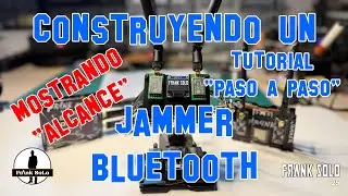 Construye tu propio jammer bluetooth fácil y rápido.