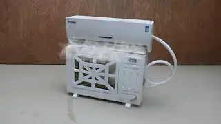 How To Make Mini Doll House Air Conditioner - From PVC Pipe At Home