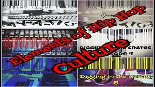 Elements Of Hip Hop Culture with Music Breakdancing, DJ, and of course Graffiti Check them All