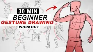 30 Min Gesture Drawing Workout For Beginners