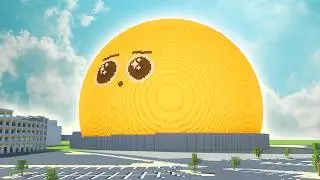 I built the LAS VEGAS SPHERE in Minecraft! - Las Vegas Part 41