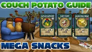Wizard101 - Couch Potato Full Guide! Get Fast Mega Snacks (2018)