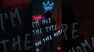 She said I&rsquo;m trouble&hellip; Drop a 🖤 if you&rsquo;re feeling it 👑 #darkpop #lyrics #follow #foryou