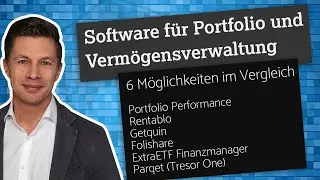 Software f&uuml;r Portfolioverwaltung: 6 M&ouml;glichkeiten Portfolio Performance, Rentablo, Parqet, Folishare