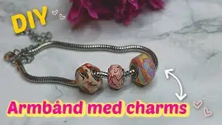 DIY armb&aring;nd med charms // Super gaveide🥰