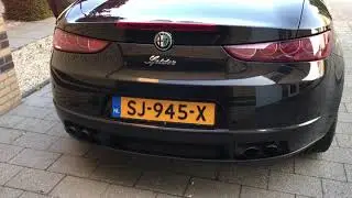 Alfa Romeo Spider 939 3.2 V6 JTS Sound Wizard exhaust revving
