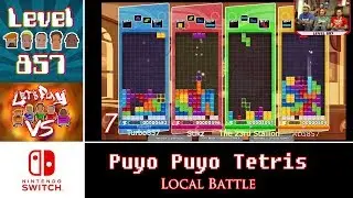 Let's Play Versus: Puyo Puyo Tetris | 4 Players | Nintendo Switch | Local Battle #7