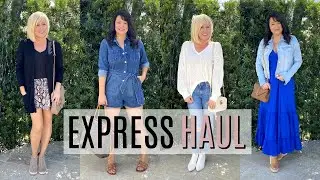 EXPRESS SPRING TRY ON HAUL | Spring Fashion Trends