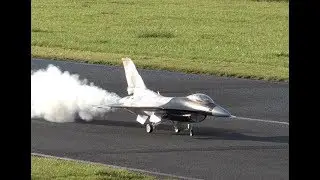 Beautiful F-16 from Final Modellbau / Jetpower Bad Neuenahr 2017