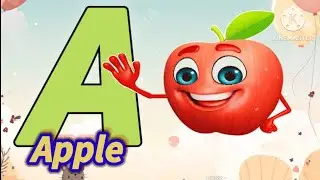 ABCD Song for Kids | A for Apple B for Ball songs। Nursery Rhymes। Phonics song with two words songs