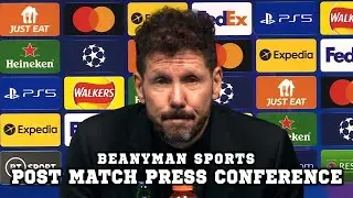 'I CONFESS that it's enjoyable to watch City play!' | Man City 1-0 Atletico Madrid | Diego Simeone