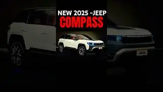 Jeep Compass 2025. Looks More Muscular #jeep #jeepcompass #car