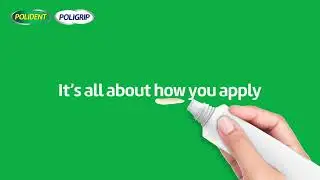 How to Apply Denture Adhesive with Super Poligrip