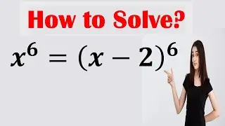 A Good Math Olympiad Algebra Equation  | Math Olympiad Questions | Beautiful Exponential Equation