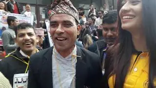 ६० बर्षका बुढाले जिस्काउदै तरुनी shree ram adhikari tulsa gc prem raj adhikari rita karki
