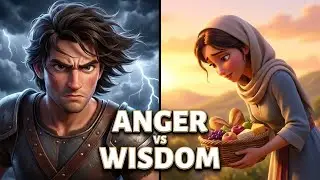 The Story Of Anger vs Wisdom David, Nabal and Abigail  | Bible Animation TV