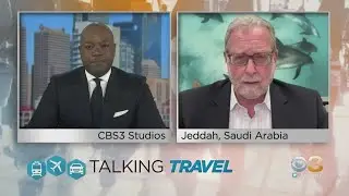 Siafa Lewis Talks Travel With CBS News Senior Travel Advisor Peter Greenberg