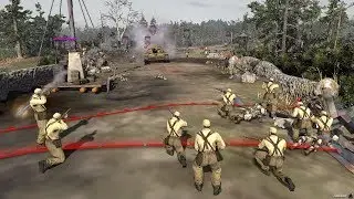 Company of Heroes 2 Crossing in the Woods gameplay Mechanized Assault Doctrine