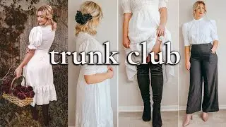 FALL TRUNK CLUB UNBOXING & TRY ON (ROMANTIC CLOTHING) |  NORDSTROM TRUNK CLUB REVIEW AND TRY ON 2020