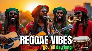 ☀️ Reggae Night Vibes 2025 - Smooth Roots Reggae & Chill Dub Music for Peaceful Island Nights