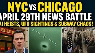 NYC vs Chicago: April 29th News Battle &mdash; AI Heists, UFO Sightings & Subway Chaos!