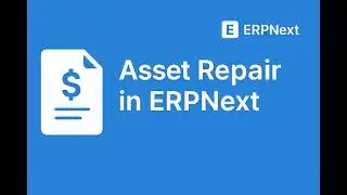 How to record asset repair in ERPNext