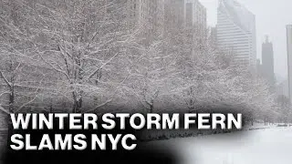 Live: Winter Storm Fern batters New York
