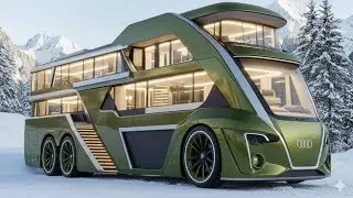 Полный обзор автодома Audi 2027 года | Роскошный дизайн, гибридная силовая установка и интеллекту...