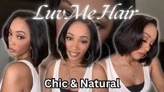 Chic & Natural Pre Max Layered Bob |  Luv Me Hair