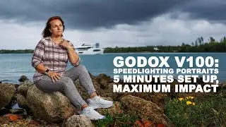 Godox V100: Портретная съемка с помощью вспышки – 5 минут, максимальный эффект.