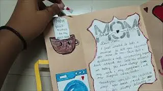 Creative Mother's Day card..Pls don't forget to like and subscribe..... ✨✨✨