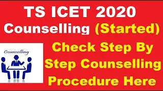 TS ICET 2020 Counselling (Started) - Know How To Register for TS ICET Counselling By Official Link