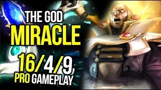 Miracle- Invoker God 9K MMR Tornado + Sunstrike Death Combo - Dota 2